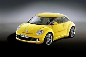 Recreación: nuevo Volkswagen Beetle