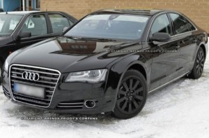 Audi S8: nuevas fotos espía