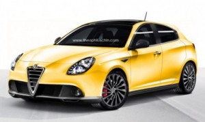 Recreación del Alfa Giulietta GTA