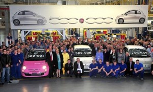 Fiat fabrica 500.000 unidades del 500