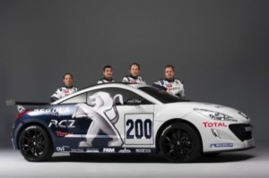 Peugeot RCZ 24 horas de Nürburgring: nuevas fotos oficiales
