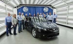 El primer Opel Ampera de pre-producción sale de fábrica