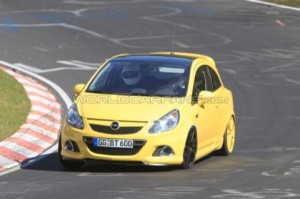 Opel Corsa OPC Nürburgring Edition: cazado