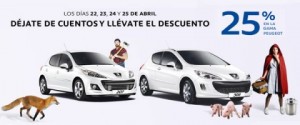 Peugeot anuncia una prórroga de su promoción del 25% de descuento