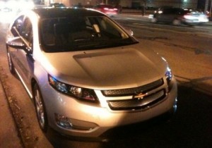 Chevrolet Volt de pre-producción, cazado