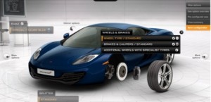 Ya disponible: configurador online del McLaren MP4-12C