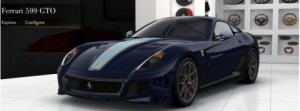 Configura tu propio Ferrari 599 GTO