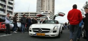 Batalla de altas revoluciones: Mercedes SLS AMG Gullwing, Ferrari Testarossa y BMW M5