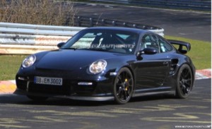 Porsche 911 GT2: fotos espía