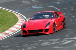 El Ferrari 599XX ya tiene tiempo en el ‘Ring