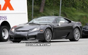 Lexus LF-A Híbrido, ¿cazado?