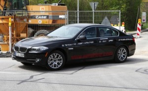 BMW Serie 5 ActiveHybrid: cazado
