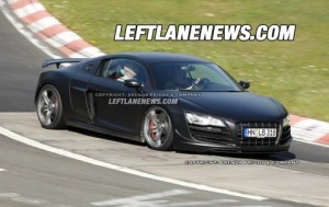 Audi R8 V10 GT: nuevas fotos espía