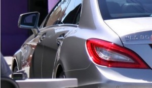 Así es la línea lateral del Mercedes CLS