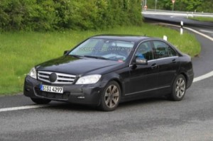 Renovado Mercedes Clase C: fotos espía