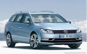 Volkswagen Passat Variant 2012: recreación final