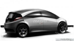 Lancia Ypsilon 2011: bocetos oficiales