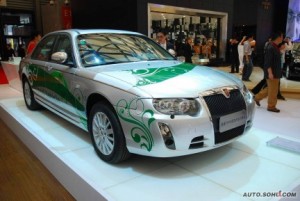 El Roewe 750 Hybrid listo para el mes de Mayo