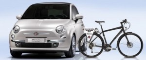 España: El vehículo de sustutición del Fiat 500 es una bicicleta