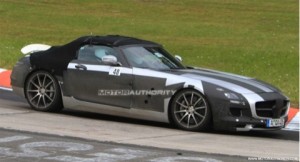 Mercedes SLS AMG Roadster, nuevas fotos espía