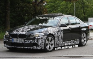 BMW M5 F10: y más fotos espía