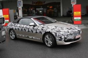 BMW Serie 6 Cabrio, con menos camuflaje