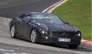 Nuevo Mercedes SL: y más fotos espía