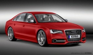 Audi S8: recreación final