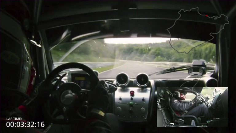 Pagani Zonda R: de paseo por Nürburgring… batiendo récords