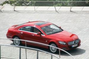 Mercedes CLS, cazado en plena sesión de fotos