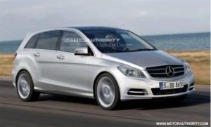 Recreación final: Mercedes Clase B