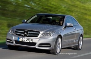 Mercedes Clase C Coupé: recreación final