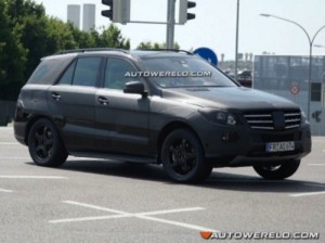 Ahora sí: Mercedes ML, fotos espía reveladoras