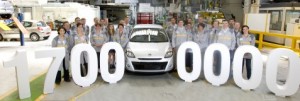 Renault fabrica 17 millones de unidades en la planta de Flins, en Francia