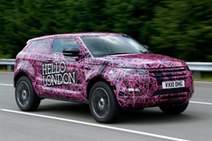 Comienza la campaña publicitaria del Land Rover Evoque