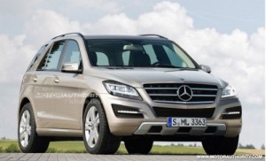 Próximo Mercedes ML: ilustración final