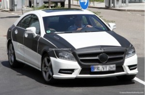 Mercedes CLS look AMG: fotos espía