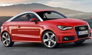 Audi A1 Coupé: recreación