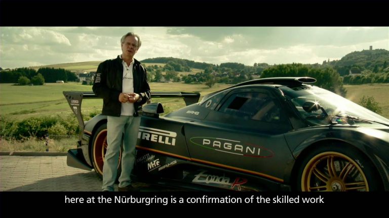 Llega el documental oficial del Pagani Zonda R