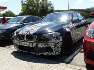 BMW M5 F10, más fotos espía desde España