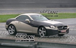 Ahora sí: el nuevo Mercedes SLK enseña el frontal