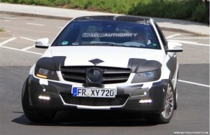 Nuevo Mercedes Clase C Coupé, fotos espía
