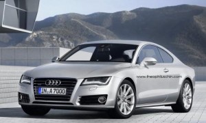 Audi A7 Coupé, recreación final