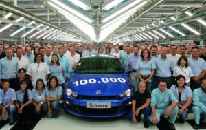 Volkswagen produce 100.000 unidades del actual Scirocco