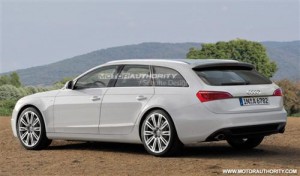 Nuevo Audi A6 Avant, recreación