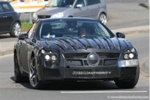 Una vez más: Mercedes SL 63 AMG, cazado