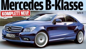 Mercedes Clase B sedán, recreación