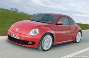 Volkswagen New Beetle 2012: ilustraciones