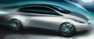 La primera imagen del modelo eléctrico de Infiniti