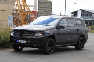 Mercedes GL 63 AMG, nuevas fotos espía